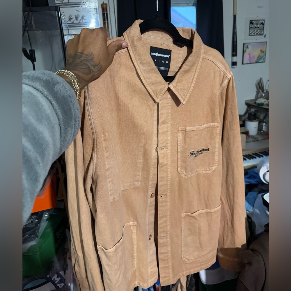The Hundreds Tan Men's shirt Jacket